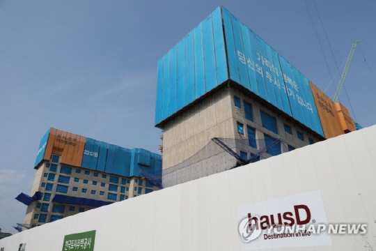 지하주차장 철근을 빠뜨린 LH 아파트 15개 단지 중 경기도 파주시 운정3(A23) 단지 모습. 사진 연합뉴스